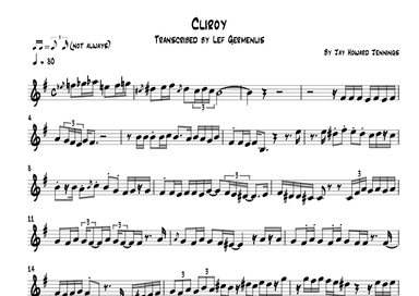 Cliroy (arr. Lef Germenlis)