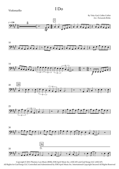 I Do (arr. Fernando Britto)