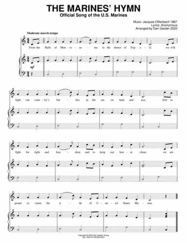 Marines Hymn (arr. Dan Geisler)