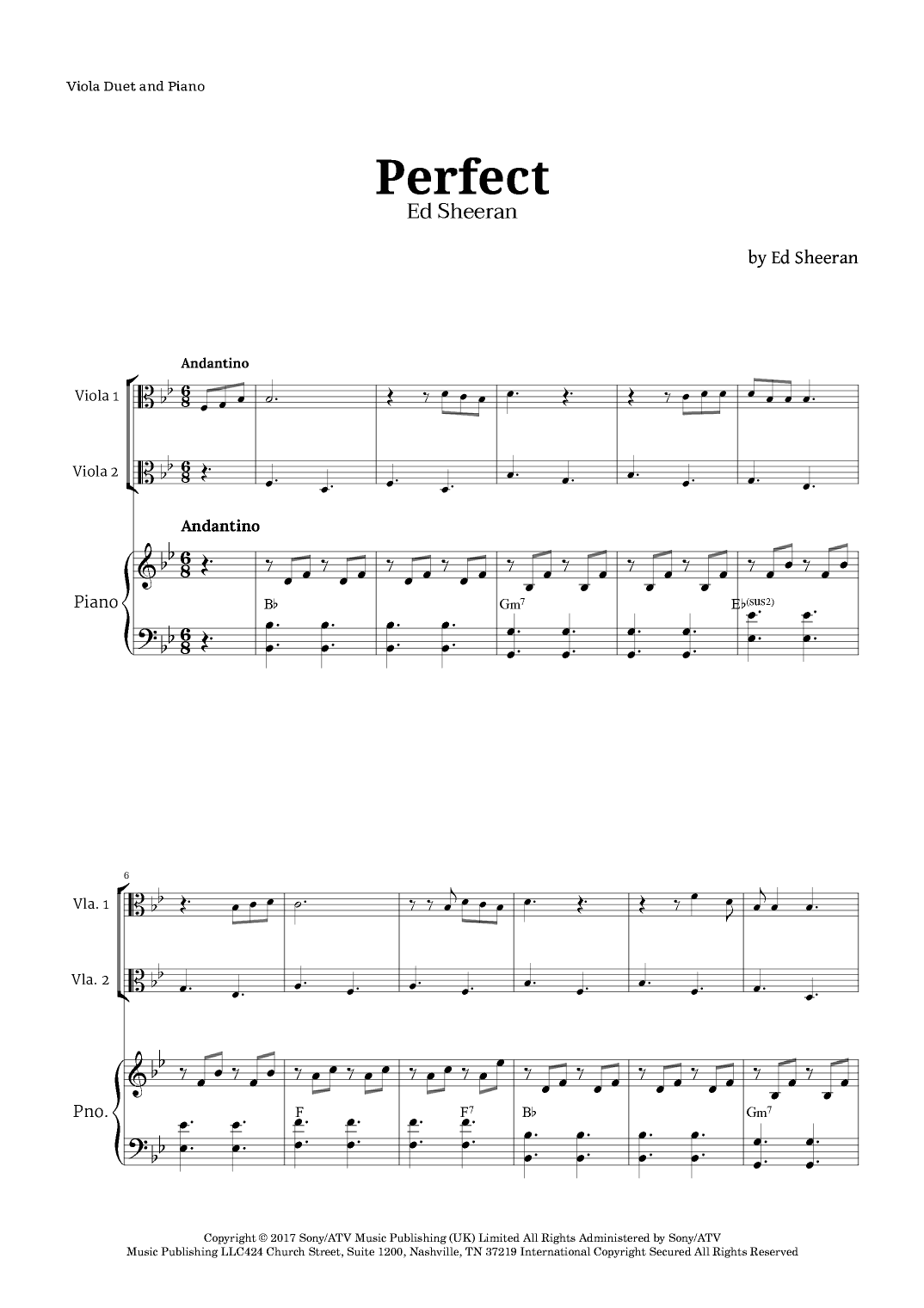 Perfect (arr. Langanho)