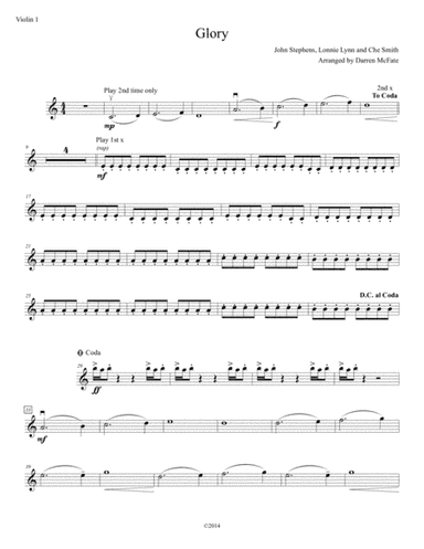 Glory (arr. Darren McFate)