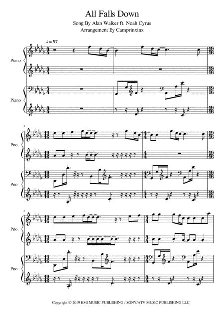 All Falls Down (arr. Camprixinx)