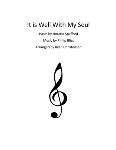 It is Well With My Soul (arr. Ryan Christensen)