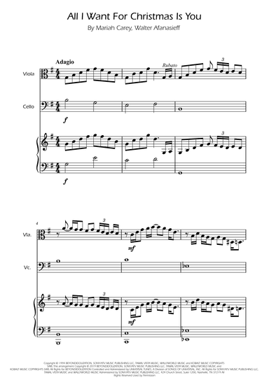 All I Want For Christmas Is You (arr. Ygor Nunes)