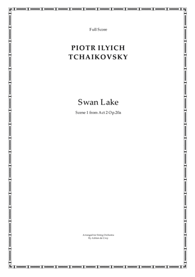 Scene from Swan Lake Suite Op. 20a (arr. Adrien de Croy)