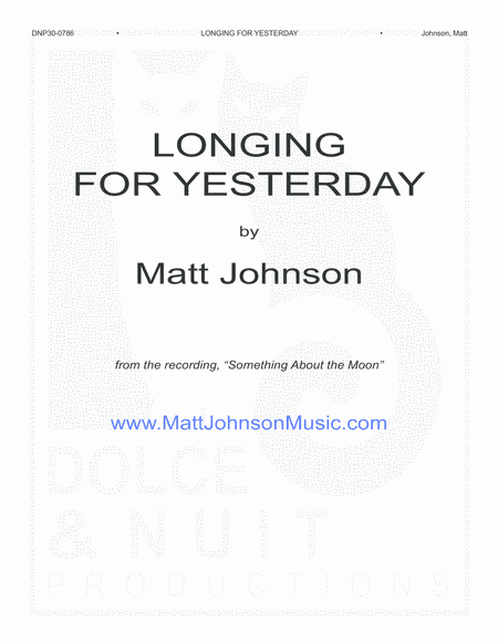 Longing for Yesterday