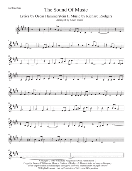 The Sound Of Music (arr. Kevin Busse)