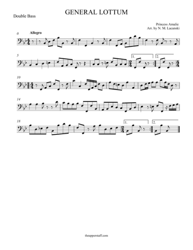 General Lottum Unedited (arr. Nick Lacanski)