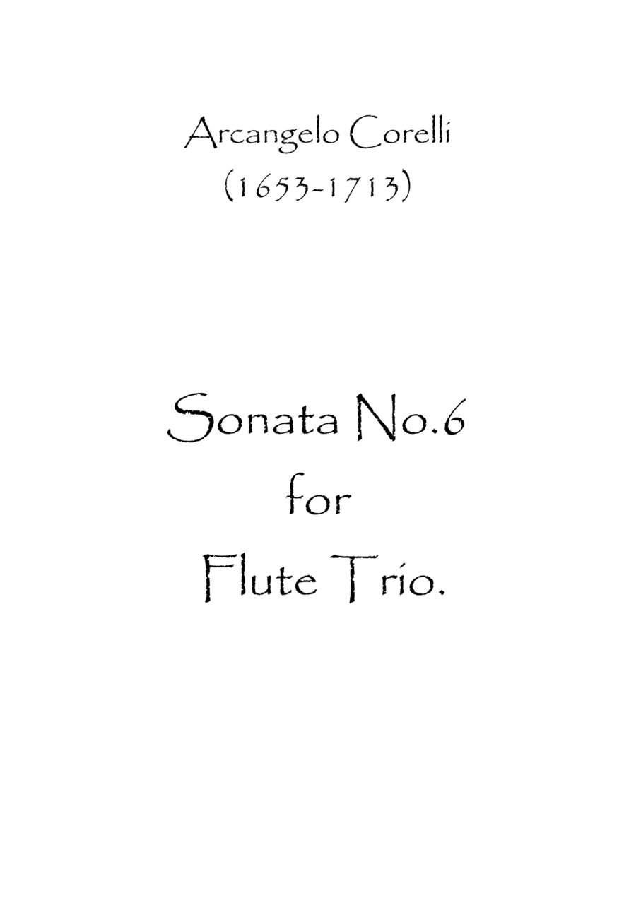 Sonata No.6 (arr. Spence Bundy)