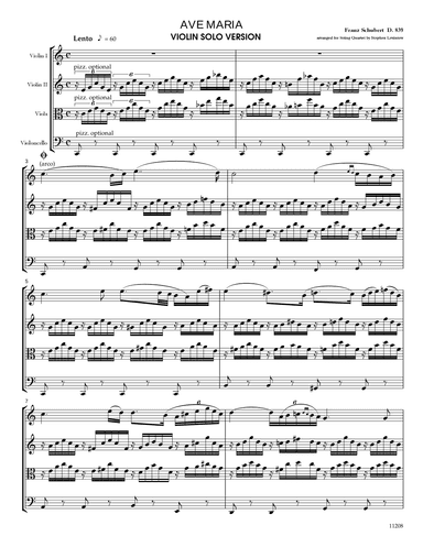 Ave Maria (arr. Stephen Levintow)