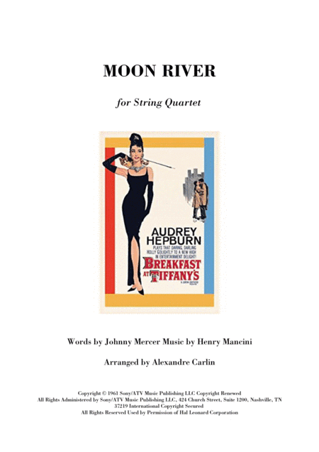 Moon River (arr. Alexandre CARLIN)