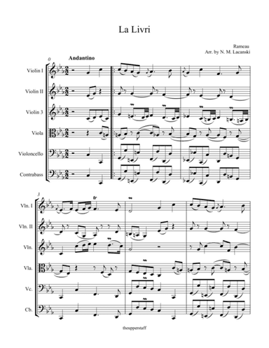 La Livri (arr. Nick Lacanski)