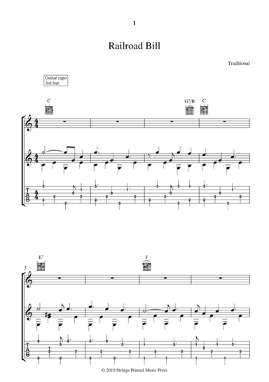 RAILROAD BILL (arr. Lee Mitchell)