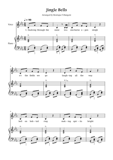 Jingle Bells (arr. Henrique F Mangoni)
