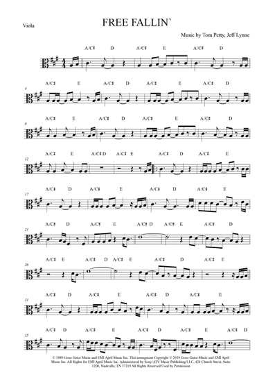 Free Fallin' (arr. Anderson Quevedo)