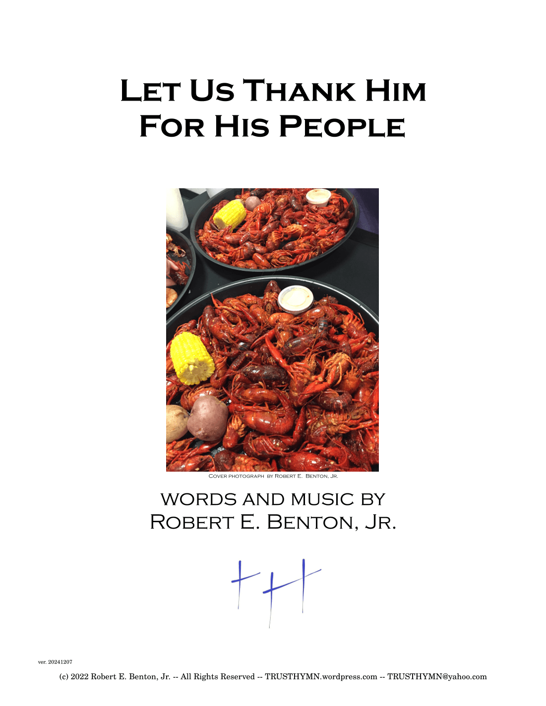 Let Us Thank Him for His People