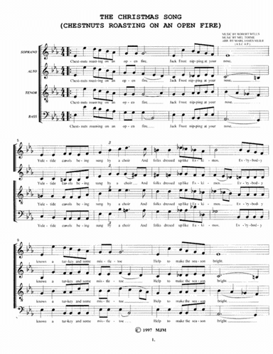 The Christmas Song (chestnuts Roasting On An Open Fire) (arr. Mark James Meier (ASCAP))