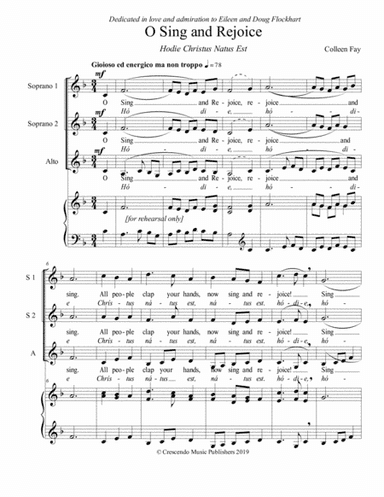 O Sing and Rejoice (Christus Natus Est)