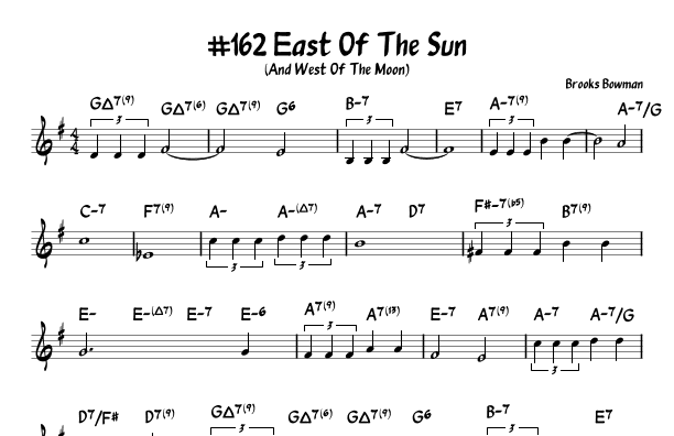 East Of The Sun, West Of The Moon (arr. John Fries)