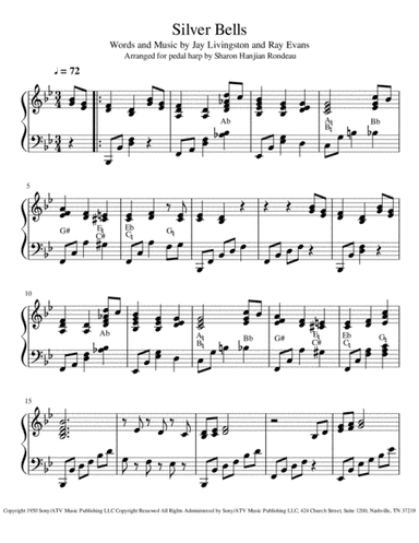 Silver Bells (arr. Sharon Hanjian Rondeau)