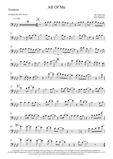 All Of Me (arr. Alex Souza)