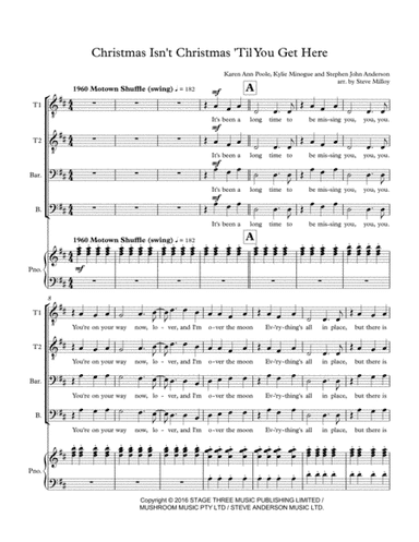 Christmas Isn't Christmas 'til You Get Here (arr. Steve Milloy)