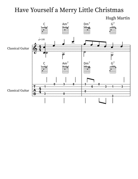 Have Yourself A Merry Little Christmas (arr. E. V. Martinez)