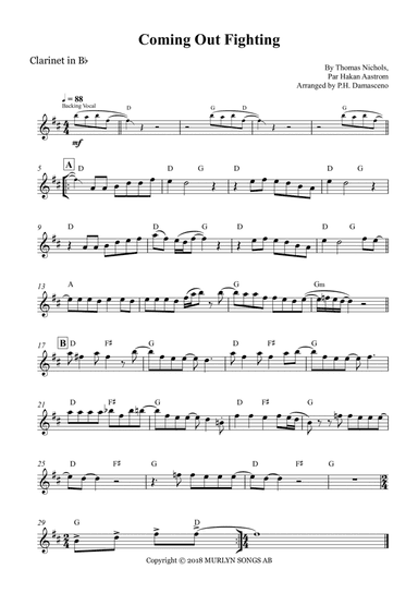Coming Out Fighting (arr. P.H. Damasceno)
