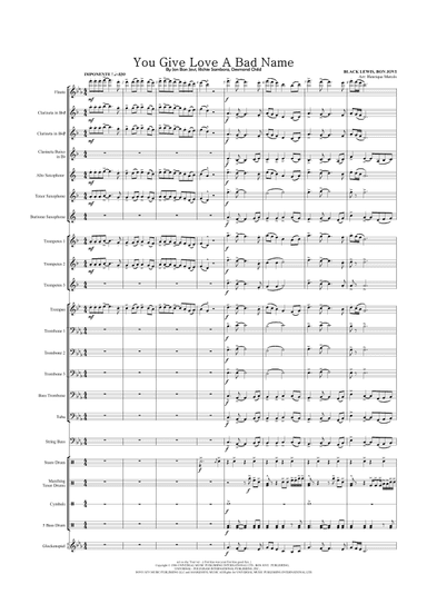 You Give Love A Bad Name (arr. Henrique Mercês)