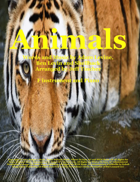 Animals (arr. Jeff Tincher)