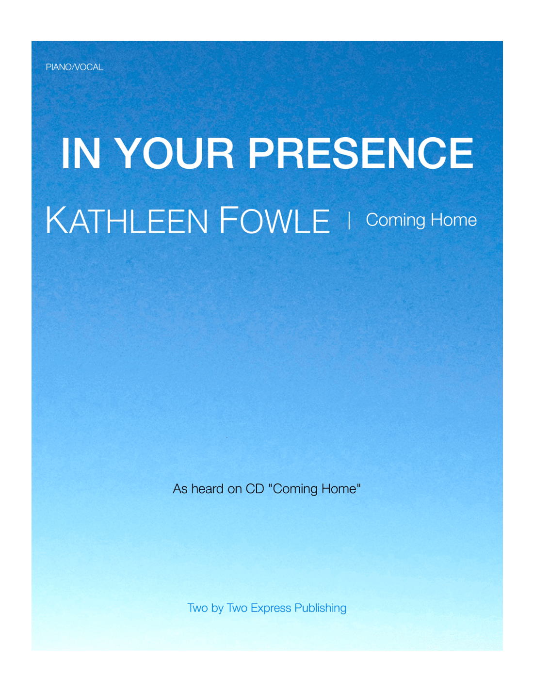 In Your Presence