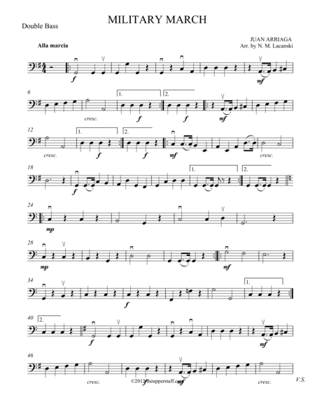Military March (arr. Nick Lacanski)