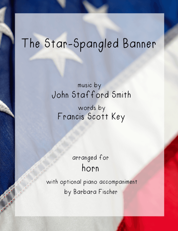 The Star-Spangled Banner - horn (arr. Barbara Fischer)
