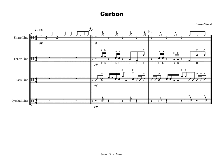 Carbon (Drumline Cadence)