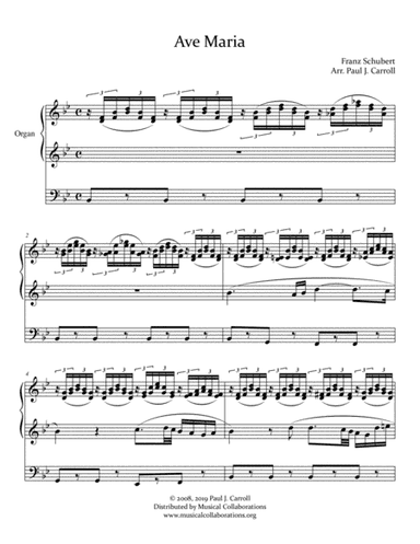 Ave Maria (arr. Paul J. Carroll)