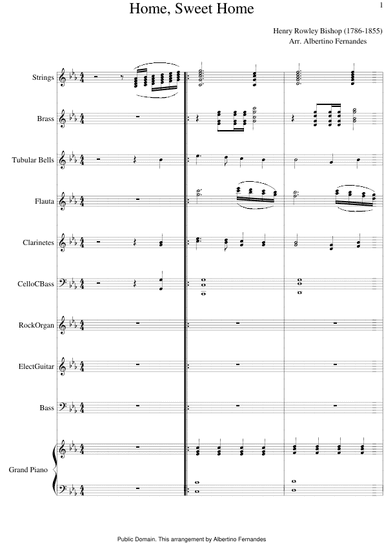 Home, Sweet Home (arr. Albertino Fernandes)