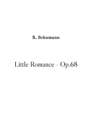 Little Romance - Op. 68 (arr. Stenio Caixeta)