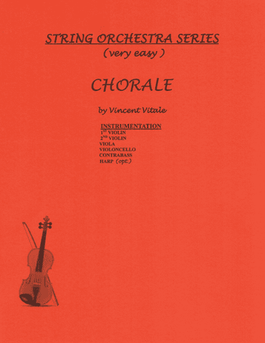 CHORALE w/opt. Harp (very easy)