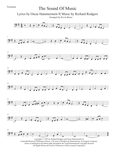 The Sound Of Music (arr. Kevin Busse)