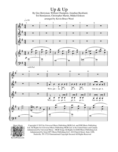 Up & Up (arr. Kevin Bruce Weed)