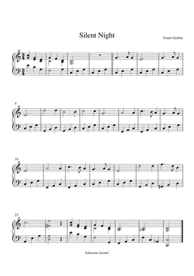 Silent Night (arr. Jesús Meléndez)