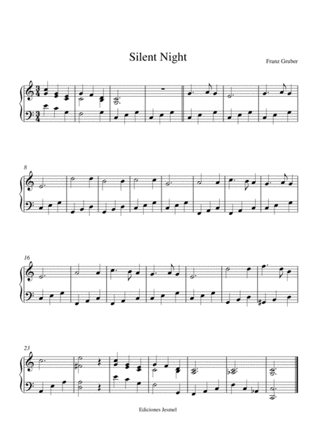 Silent Night (arr. Jesús Meléndez)