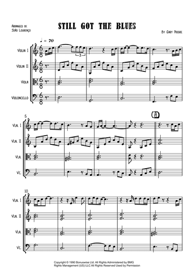 Still Got The Blues (arr. João Jandiroba)