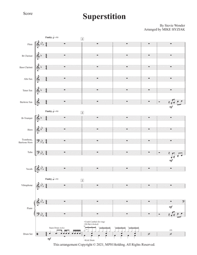 Superstition (arr. Mike Hyziak)