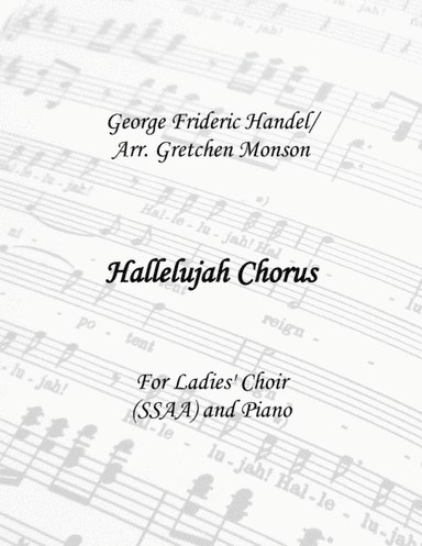 Hallelujah Chorus (arr. Gretchen Monson)