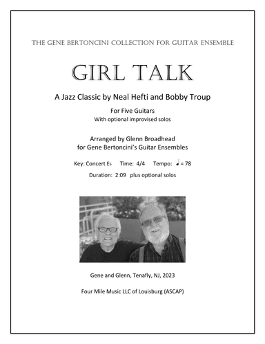 Girl Talk (arr. Glenn Broadhead)