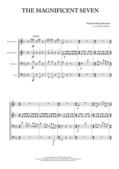 The Magnificent Seven (arr. Diego Marani)