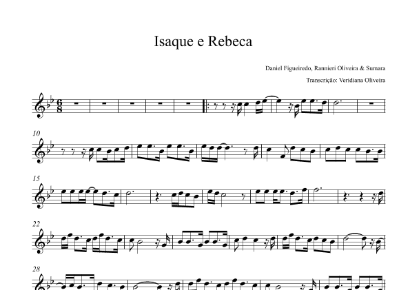 Trilha sonora- Isaque e Rebeca