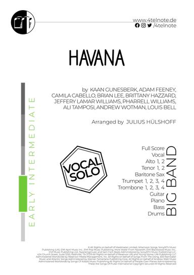 Havana (arr. Julius Hülshoff)