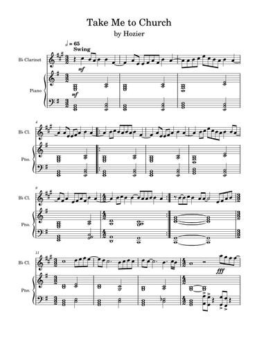 Take Me To Church (arr. Anya Alston)